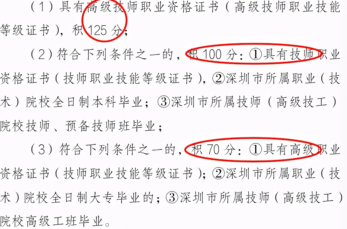 深圳積分入戶新政解讀