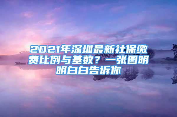 2021年深圳最新社保繳費(fèi)比例與基數(shù)？一張圖明明白白告訴你