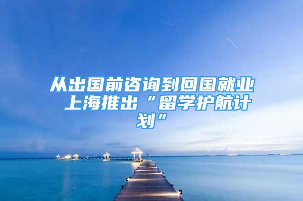 從出國前咨詢到回國就業(yè) 上海推出“留學(xué)護(hù)航計劃”