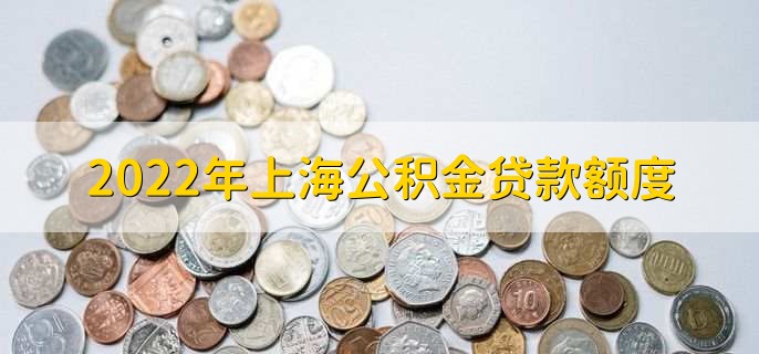 2022年上海公積金貸款額度，個(gè)人額度上限為60萬(wàn)