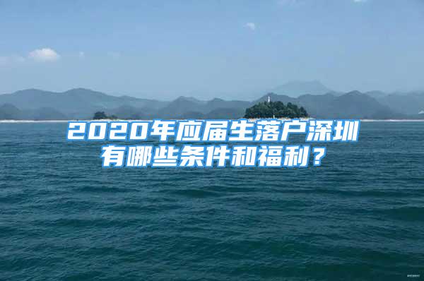 2020年應(yīng)屆生落戶深圳有哪些條件和福利？