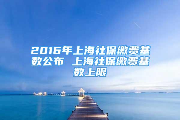 2016年上海社保繳費(fèi)基數(shù)公布 上海社保繳費(fèi)基數(shù)上限