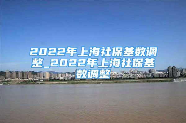 2022年上海社保基數(shù)調(diào)整_2022年上海社?；鶖?shù)調(diào)整