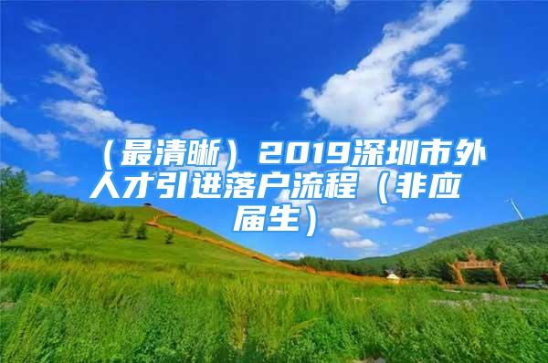 （最清晰）2019深圳市外人才引進(jìn)落戶流程（非應(yīng)屆生）