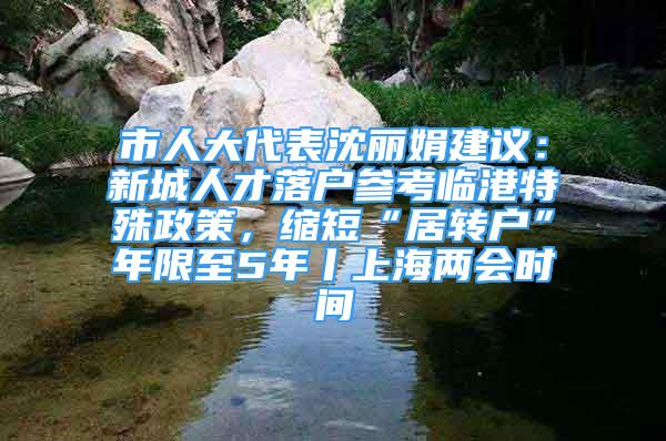 市人大代表沈麗娟建議：新城人才落戶參考臨港特殊政策，縮短“居轉(zhuǎn)戶”年限至5年丨上海兩會(huì)時(shí)間