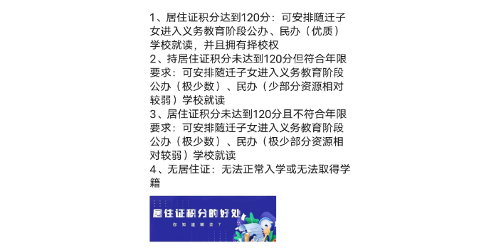 上海買房居住證積分落戶,居住證積分