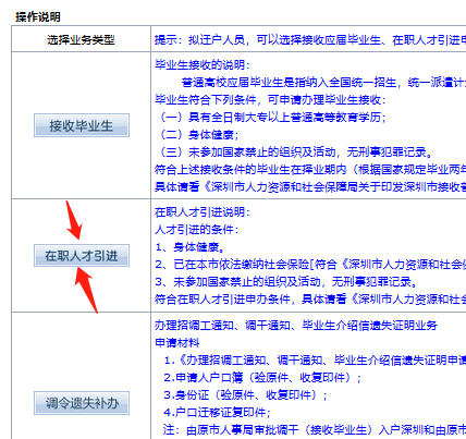 深圳市入戶新政20222：在職人才引進流程