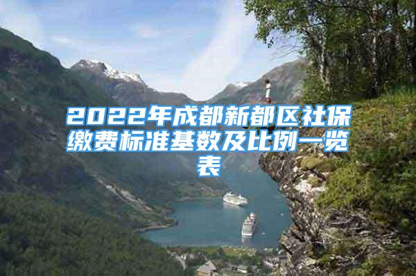 2022年成都新都區(qū)社保繳費標(biāo)準(zhǔn)基數(shù)及比例一覽表