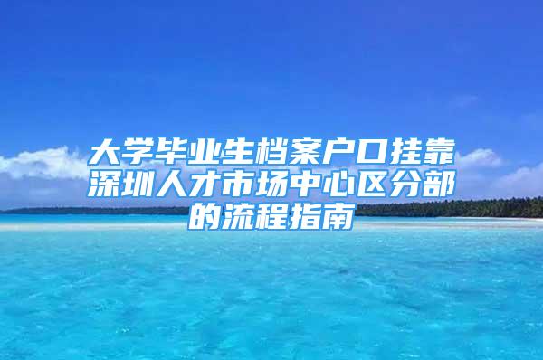 大學畢業(yè)生檔案戶口掛靠深圳人才市場中心區(qū)分部的流程指南