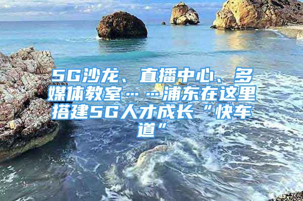 5G沙龍、直播中心、多媒體教室……浦東在這里搭建5G人才成長(zhǎng)“快車道”