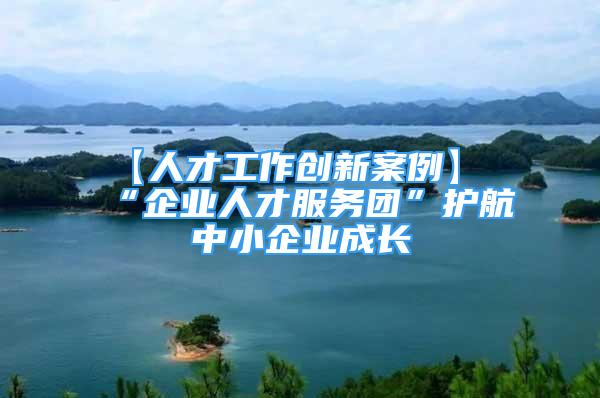 【人才工作創(chuàng)新案例】“企業(yè)人才服務團”護航中小企業(yè)成長