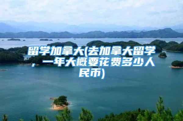 留學(xué)加拿大(去加拿大留學(xué)，一年大概要花費(fèi)多少人民幣)