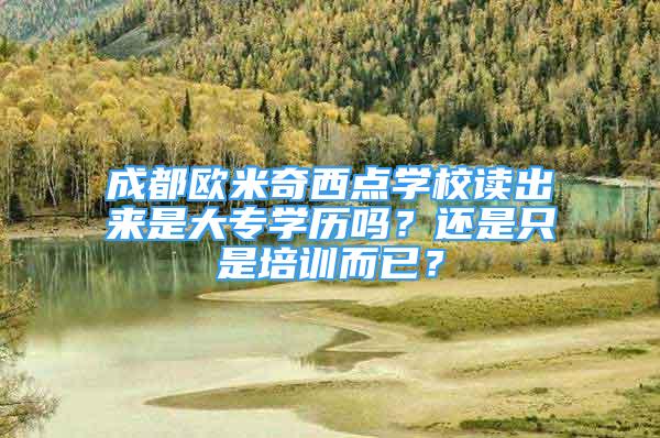 成都?xì)W米奇西點(diǎn)學(xué)校讀出來(lái)是大專學(xué)歷嗎？還是只是培訓(xùn)而已？