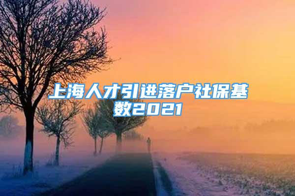 上海人才引進(jìn)落戶社?；鶖?shù)2021