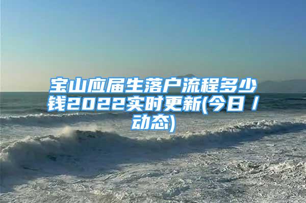 寶山應(yīng)屆生落戶流程多少錢2022實(shí)時更新(今日／動態(tài))