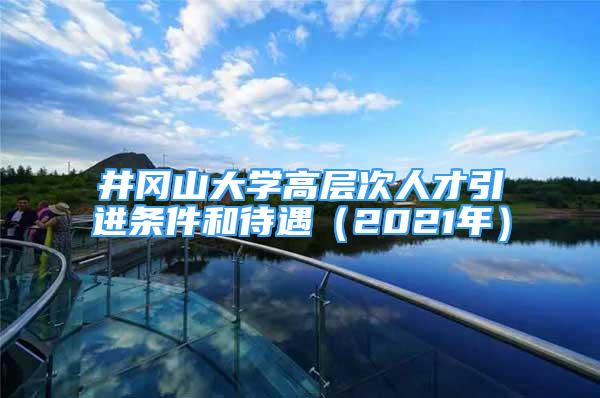 井岡山大學高層次人才引進條件和待遇（2021年）