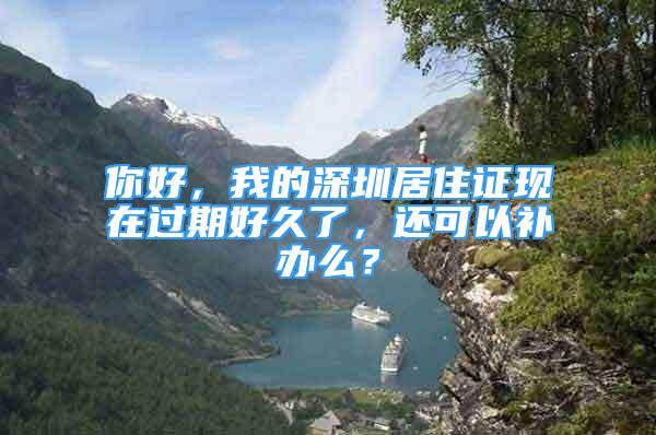 你好，我的深圳居住證現(xiàn)在過(guò)期好久了，還可以補(bǔ)辦么？