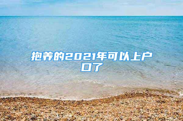 抱養(yǎng)的2021年可以上戶(hù)口了