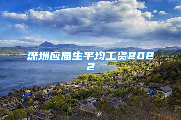 深圳應屆生平均工資2022