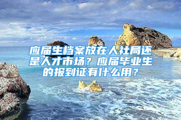 應(yīng)屆生檔案放在人社局還是人才市場(chǎng)？應(yīng)屆畢業(yè)生的報(bào)到證有什么用？