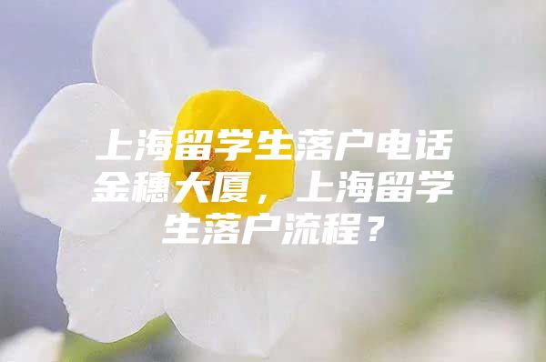 上海留學(xué)生落戶電話金穗大廈，上海留學(xué)生落戶流程？