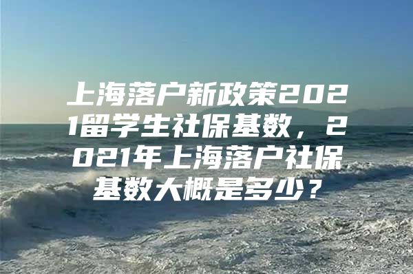 上海落戶新政策2021留學(xué)生社?；鶖?shù)，2021年上海落戶社?；鶖?shù)大概是多少？